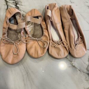 Girls ballet shoes size 13 & 1